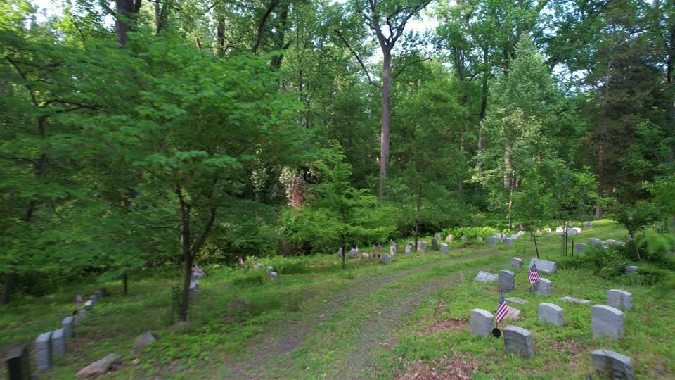 The Bryn Athyn Cemetery grounds