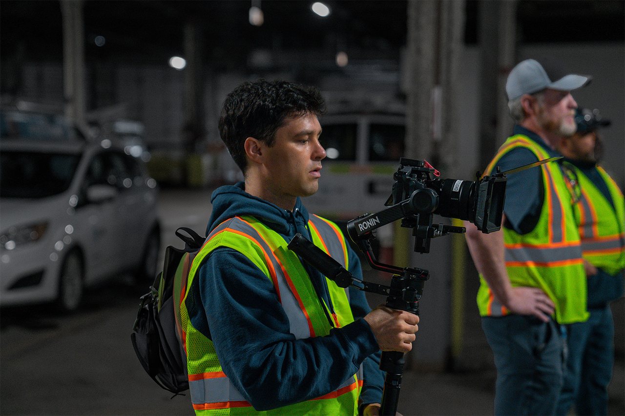 Shiloh Silverman on location